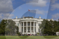 South Portico, White House, Washington D.C., USA
