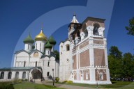 Bell Tower, Saviour Monastery of St Euthymius, UNESCO World Heritage Site, Suzdal, Vladimir Oblast, Russia