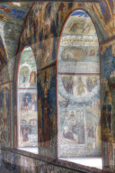 Frescoes, Church of St John the Baptist, UNESCO World Heritage Site, Yaroslavl, Yaroslavl Oblast, Russia