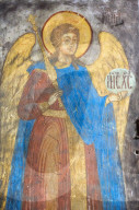 Frescoes, Church of St John the Baptist, UNESCO World Heritage Site, Yaroslavl, Yaroslavl Oblast, Russia