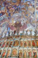 Frescoes, Church of Epiphany, UNESCO World Heritage Site, Yaroslavl, Yaroslavl Oblast, Russia