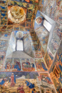Frescoes, Elijah the Prophet Church, UNESCO World Heritage Site, Yaroslavl, Yaroslavl Oblast, Russia