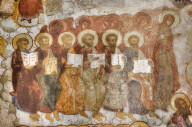 Frescoes, Saviour Church on the City, UNESCO Site, Yaroslavl, Golden Ring, Yaroslavl Oblast, Russia