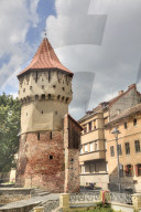 Tower of the Carpenters, Sibiu, Transylvania Region, Romania