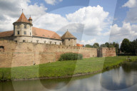 Fagaras Citadel, 14th Century, Fagaras, Brasov County, Transylvania Region, Romania