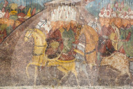 External Frescoes, Moldovita Monastery, 1532, UNESCO World Heritage Site, Vatra Moldovitei, Suceava County, Romania