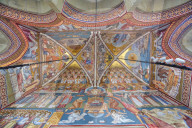 Interior Frescoes, Putna Monastery, 1466, Putna, Suceava County, Romania