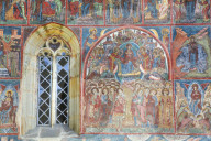 External Frescoes, Humor Monastery, 1530, UNESCO World Heritage Site, Manastirea Humorului, Suceava County, Romania