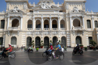 People's Comittee building. City Hall. District 1. Saigon. Vietnam.