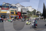 The center of Dalat. Dalat. Vietnam.