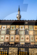 Pasha mosque, the painted mosque of Tetovo, Republic of Macedonia.