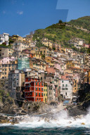 Riomaggiore village, Cinque Terre, Italy.