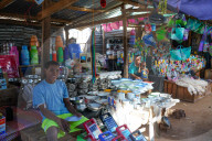 People at daily market at Belo sur Tsiribihina, Menabe region, Western Madagascar