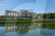 The Gloriette in the SchÃ¶nbrunn Palace gardens, Vienna, Wien, Austria, Europe