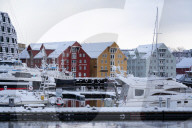 TromsÃ¸ harbour, TromsÃ¸, Troms County, Norway, Europe