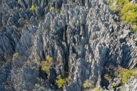 The karst limestone formation at Parc National des Tsingy de Bemaraha, Tsiribihina region, Madagascar