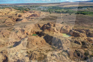 Ilakaka sapphire mine is one of Earth's largest known alluvial sapphire deposits, Ilakaka, Ihorombe Region, Madagascar