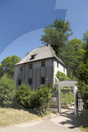 Goether's Summer House, known as athe 'Goethe Gartenhaus' or Goethe's Garden House at the Park an der Ilm in Weimar, Germany