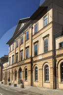Facade of the Stadtmuseum (City Museum) in Weimar, Germany