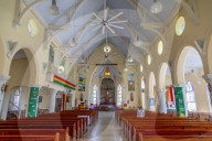 Interior of Cathedral of the Immaculate Conception, St George's, Grenada, Windward Islands, West Indies, Caribbean, Central America