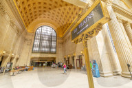 View of the interior of Union Station, Chicago, Illinois, United States of America, North America