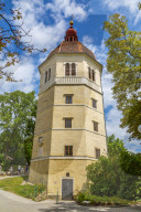 View of Glockenturm near the Castle, Graz, Styria, Austria. Europe