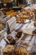 Bakery stall, Old Market, Old Town, Bratislava, Slovakia