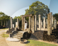 Recumbent House, Polonnaruwa, North Central Province, Sri Lanka, Asia