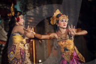 Traditional Balinese Dance Performance, Ubud, Bali, Indonesia