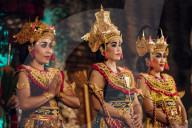Traditional Balinese Dance Performance, Ubud, Bali, Indonesia