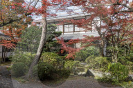 Autumn color in Rozanji Temple in Kyoto. Dating from 1780s, the temple maintains a close relationship with the imperial family.