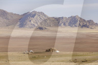 Khogno Khan mountain in Khogno Khan national park, Mongolia.