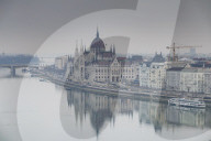 Sitting on the banks of the Danube, the Hungarian Parliament Building in Budapest dates from the late 19th century.