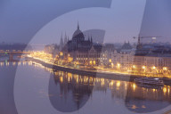 Sitting on the banks of the Danube, the Hungarian Parliament Building in Budapest dates from the late 19th century.