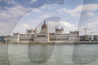 Sitting on the banks of the Danube, the Hungarian Parliament Building in Budapest dates from the late 19th century.