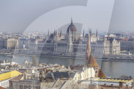 Sitting on the banks of the Danube, the Hungarian Parliament Building in Budapest dates from the late 19th century.