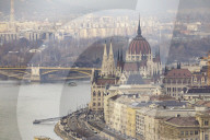 Sitting on the banks of the Danube, the Hungarian Parliament Building in Budapest dates from the late 19th century.