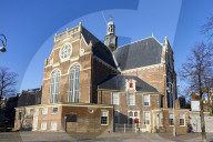 Noorderkerk (North Church) on Noordermarkt square in Amsterdam, Netherlands.