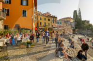 Town of Varenna on Lake Como in the north of Italy.