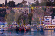 Antalya Harbour with New Lift and Viewing Area, Antalya, Turkey