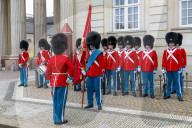 Changing of the Guard, Amalienborg Palace, Copenhagen, Denmark