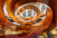 Staircase at Experimentarium, Tuborg Harbour, Hellerup, Copenhagen, Denmark