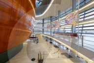 The Foyer of The Copenhagen Opera House, Holmen, Copenhagen, Denmark