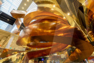 Staircase at Experimentarium, Tuborg Harbour, Hellerup, Copenhagen, Denmark