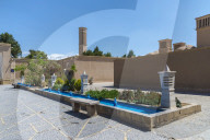 Biggest Wind tower in the world at Dolat Abad Garden, Yazd, Iran