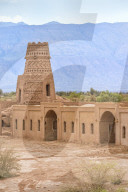 Ruins of Shafiabad caravanserai, Kerman Province, Iran