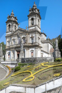 Santuario do Bom Jesus do Monte, Good Jesus of the Mount sanctuary, Church, Tenoes, Braga, Minho, Portugal