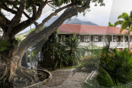 Montpelier Plantation, restored sugar plantation where Nelson married, boutique hotel, Nevis, St. Kitts and Nevis, Caribbean
