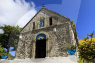 Notre Dame de l'Assomption church, Terre de Haut, Iles Des Saintes, Les Saintes, Guadeloupe, West Indies, Caribbean