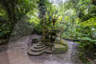 Surrealist sculpture park Las Pozas, Xilitla, Las Pozas, San Luis Potosi, Mexico